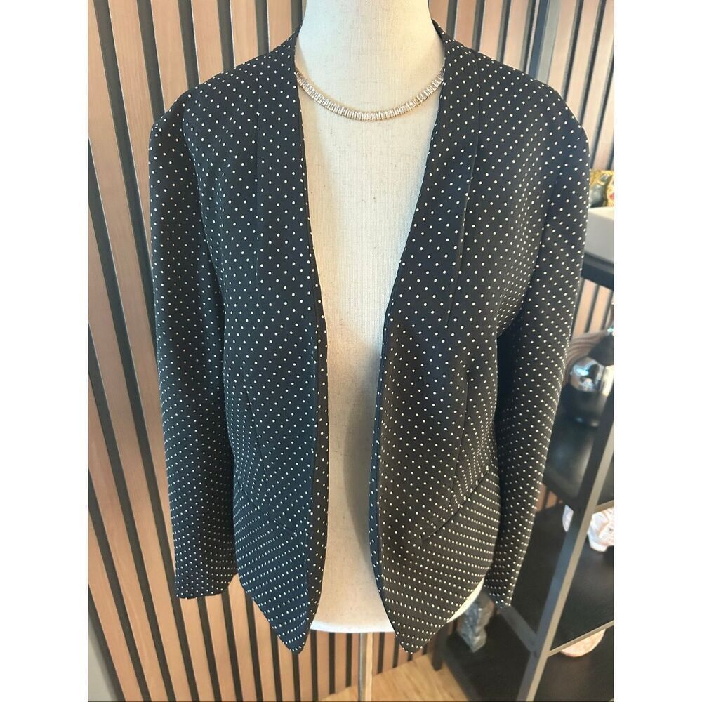 Loft polkadot blazer size M work blazer office wear